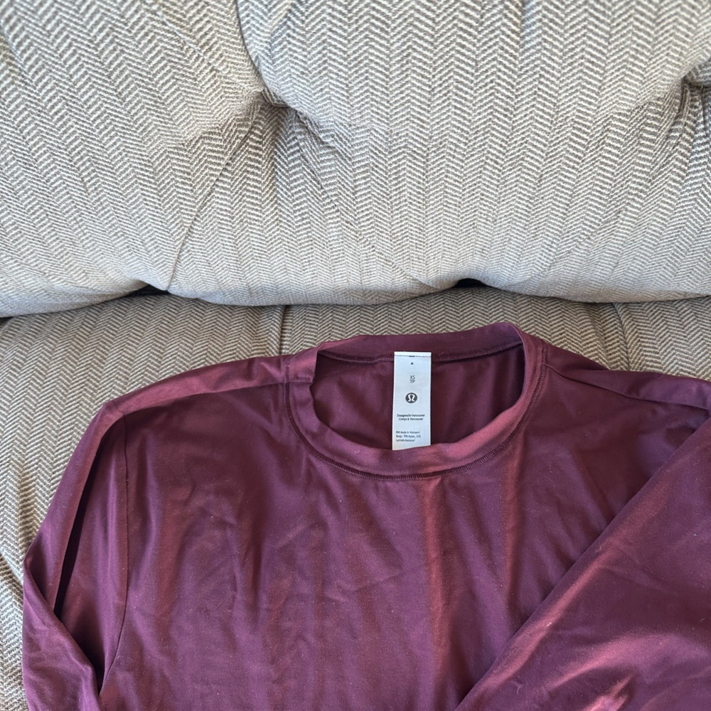 lululemon athletica Burgundy Top
